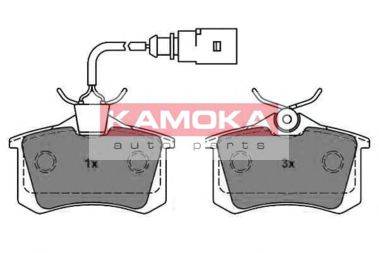 KAMOKA JQ1012962 Комплект гальмівних колодок, дискове гальмо