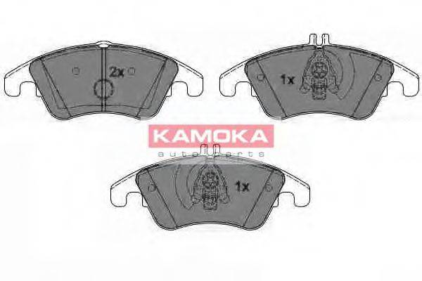 KAMOKA 101119 Комплект гальмівних колодок, дискове гальмо