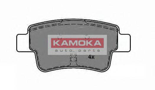KAMOKA 24349 Комплект гальмівних колодок, дискове гальмо