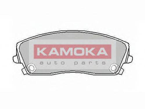 KAMOKA 101134 Комплект гальмівних колодок, дискове гальмо