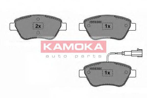 KAMOKA JQ1018114 Комплект гальмівних колодок, дискове гальмо