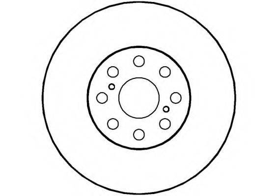 NATIONAL NBD1210 гальмівний диск