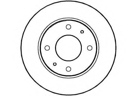 SACHS 203410 гальмівний диск