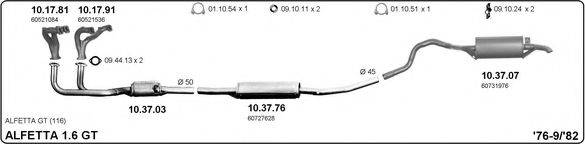 IMASAF 502000013 Система випуску ОГ