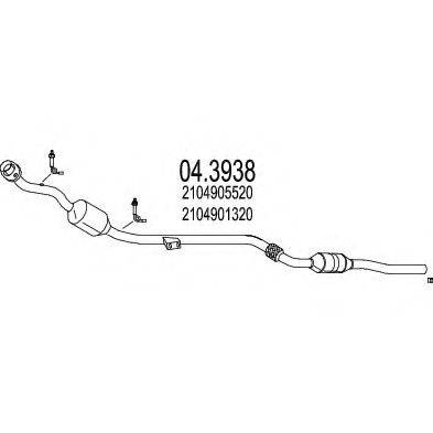 GAT EUROKAT 10.435 Каталізатор