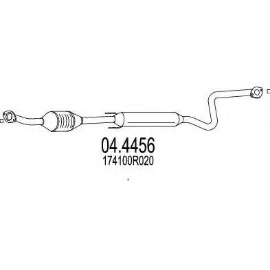 MTS 044456 Каталізатор