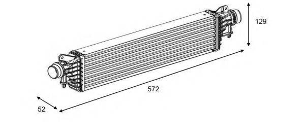 VAUXHALL 13472371 Інтеркулер