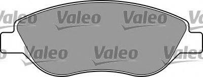 VALEO 597371 Комплект гальмівних колодок, дискове гальмо