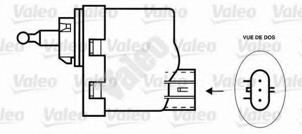 VALEO 85121 Регулювальний елемент, регулювання кута нахилу фар