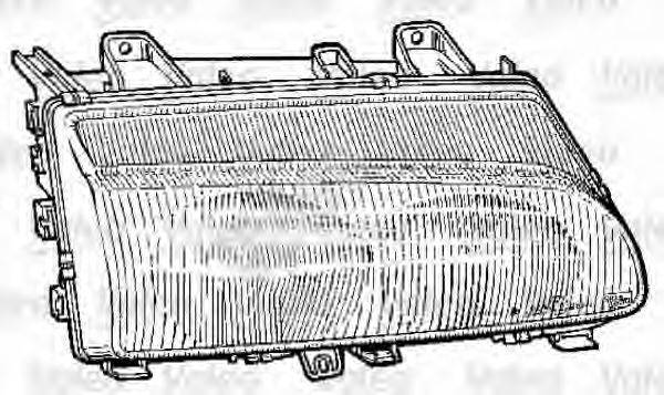 VALEO 87326 Розсіювач, основна фара