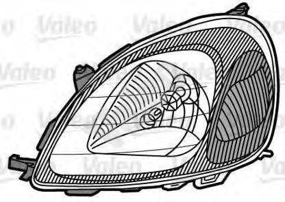 VALEO 88154 Основна фара