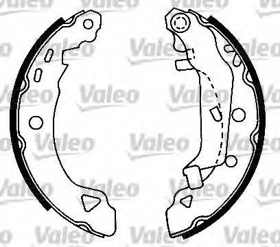 VALEO K205 Комплект гальмівних колодок