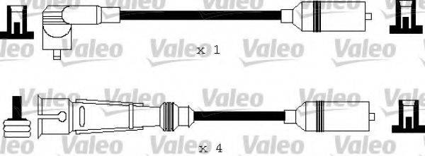 VALEO 346179 Комплект дротів запалювання