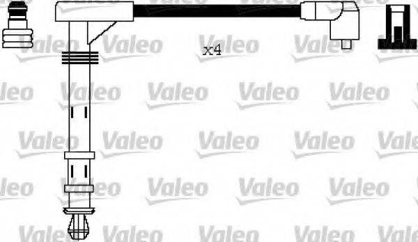 VALEO 346156 Комплект дротів запалювання