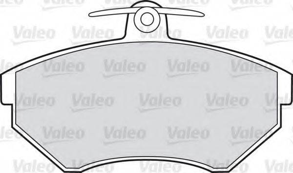VALEO 301330 Комплект гальмівних колодок, дискове гальмо