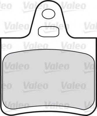 VALEO 540106 Комплект гальмівних колодок, дискове гальмо