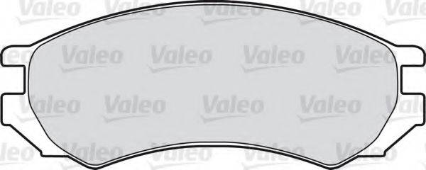 VALEO 540461 Комплект гальмівних колодок, дискове гальмо