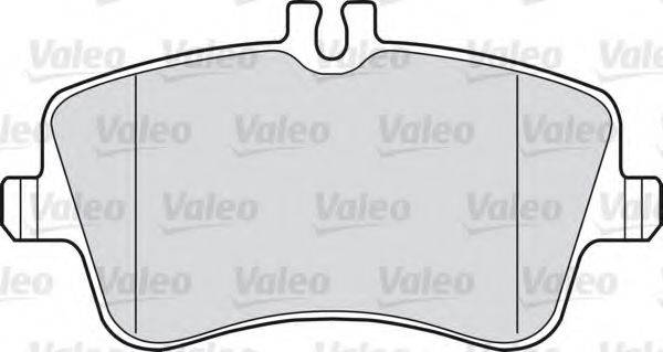 VALEO 23144 Комплект гальмівних колодок, дискове гальмо