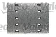 VALEO 19167 Комплект гальмівних черевиків, барабанні гальма