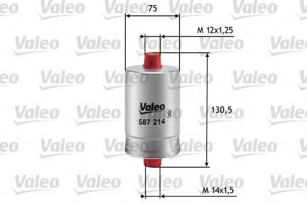 VALEO 587214 Паливний фільтр