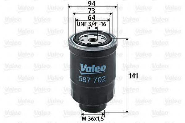 VALEO 587702 Паливний фільтр