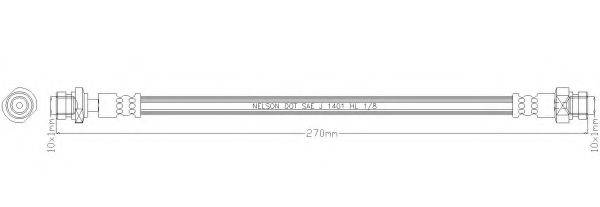 REMKAFLEX 6811 Гальмівний шланг