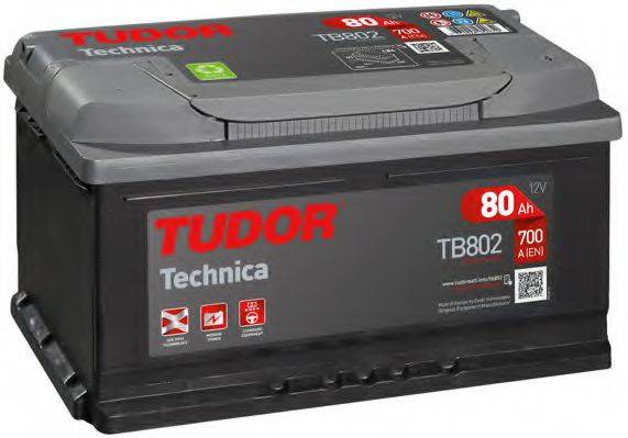 TUDOR TB802 Стартерная аккумуляторная батарея; Стартерная аккумуляторная батарея
