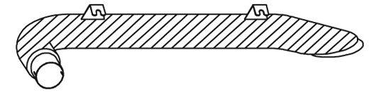 DINEX 51680 Труба вихлопного газу