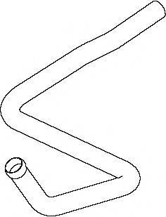 DINEX 50196 Труба вихлопного газу
