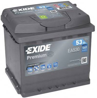 EXIDE EA530 Стартерная аккумуляторная батарея; Стартерная аккумуляторная батарея