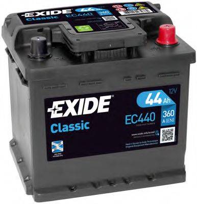 EXIDE EC440 Стартерная аккумуляторная батарея; Стартерная аккумуляторная батарея