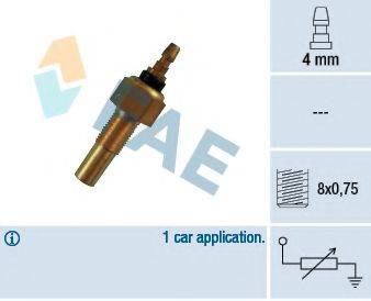 FAE 32140 Датчик, температура охолоджувальної рідини