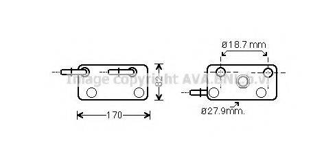 BMW 17227551636 Олійний радіатор, автоматична коробка передач