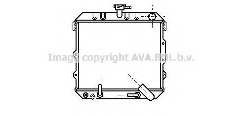 AVA QUALITY COOLING MT2010 Радіатор, охолодження двигуна