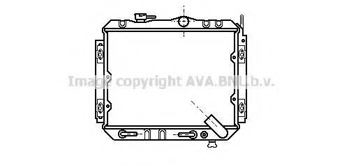 BLUE PRINT ADC49810 Радіатор, охолодження двигуна