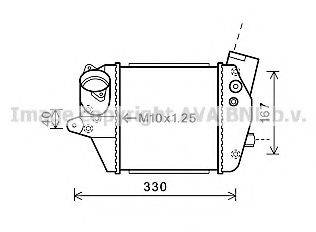 AVA QUALITY COOLING MZ4243 Інтеркулер