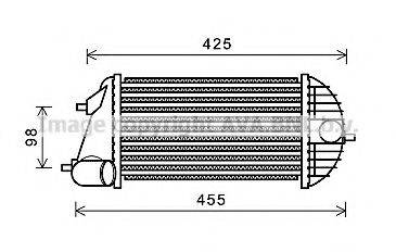 AVA QUALITY COOLING SZA4123 Інтеркулер