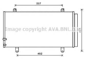 AVA QUALITY COOLING TO5698D Конденсатор, кондиціонер