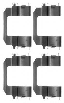 MGA A138 Комплектуючі, колодки дискового гальма