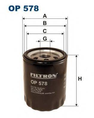FILTRON OP578 Масляний фільтр