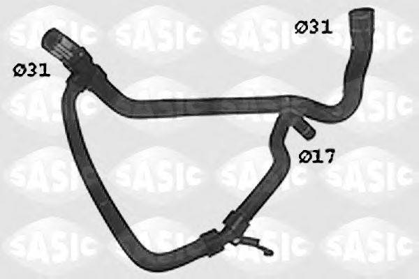 SASIC SWH0472 Шланг радіатора