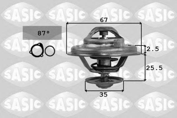 SASIC 9000167 Термостат, охолоджуюча рідина