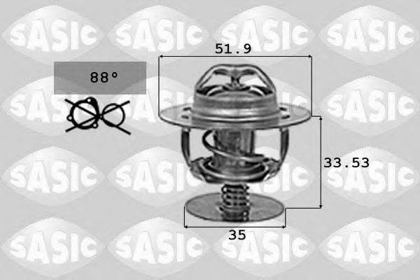 SASIC 9000719 Термостат, охолоджуюча рідина