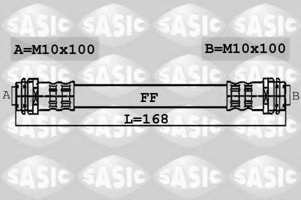 SASIC 6606010 Гальмівний шланг