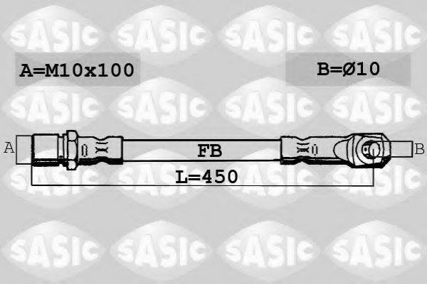 SASIC 6606015 Гальмівний шланг