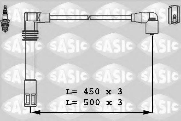 SASIC 9286025 Комплект дротів запалювання