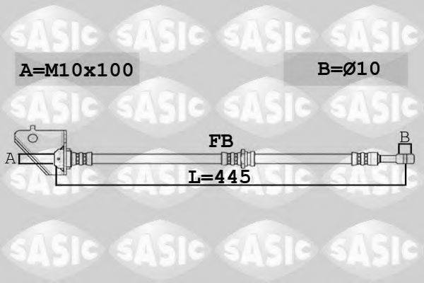 SASIC 6606135 Гальмівний шланг