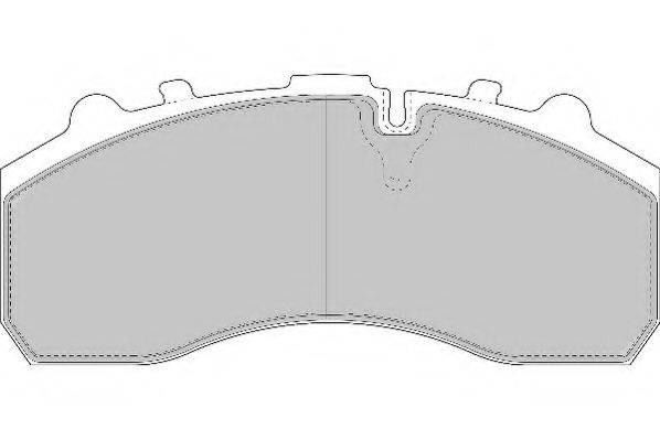 BERAL 29059 Комплект гальмівних колодок, дискове гальмо