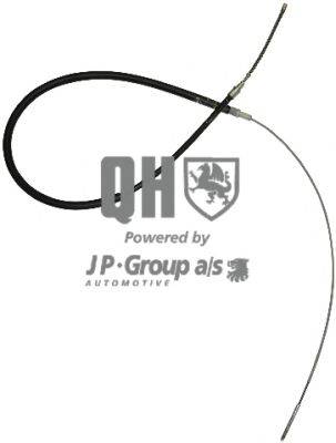 JP GROUP BC2744 Трос, стоянкова гальмівна система