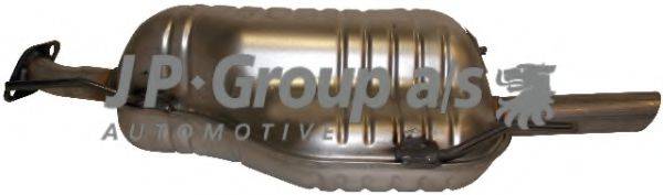 JP GROUP 1220602900 Глушник вихлопних газів кінцевий
